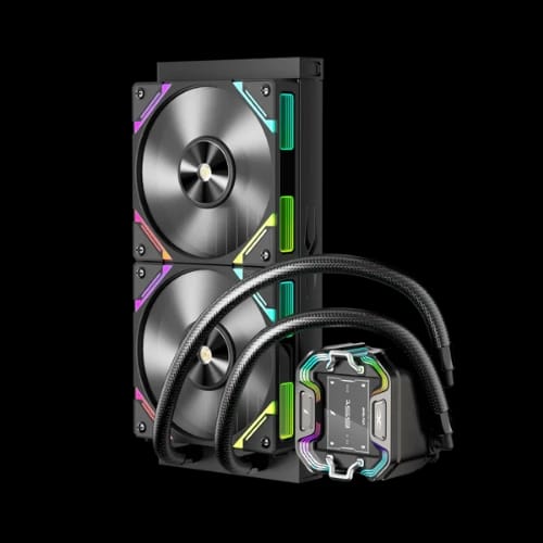 1stplayer x 240 argb liquid cpu cooler black 1