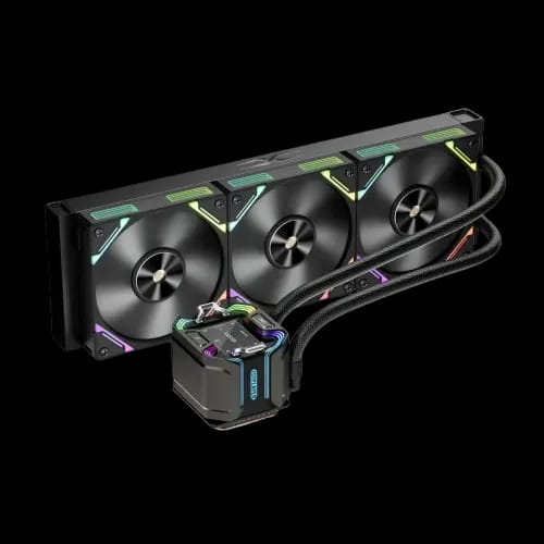 1stplayer x 360 argb 360mm liquid cpu cooler black