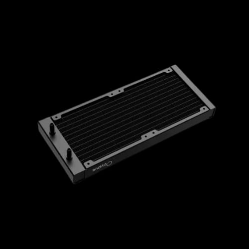 240mm black radiator