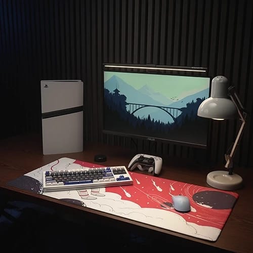 adrift space mouse pad gaming look