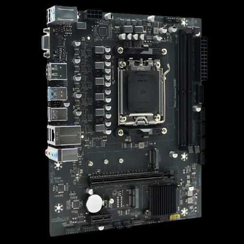 afox b650d5 ma v2 ddr5 amd motherboard side ports