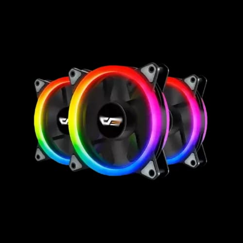aigo dr12 pro 3 in 1 120mm rgb case fan