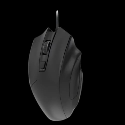 ajazz nj05 wired gaming mouse blackfront