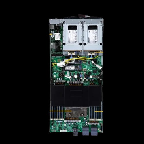 amd epyc 4 node rack server upper side view