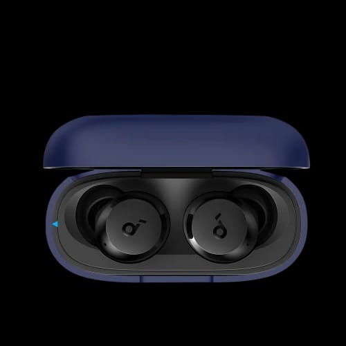 anker soundcore a20i earbuds blue with box