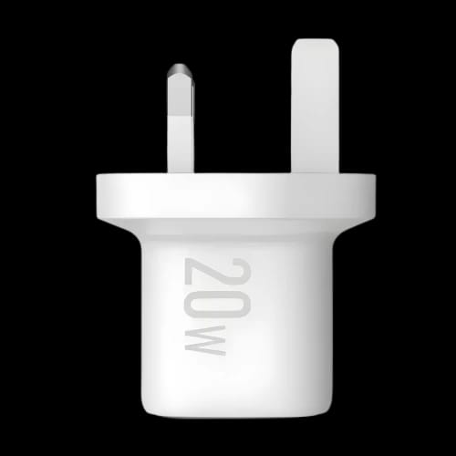 anker zolo 1c 20w adapter white front
