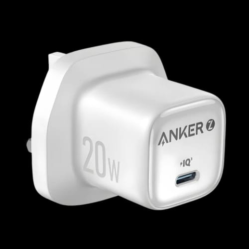 anker zolo 1c 20w adapter white main
