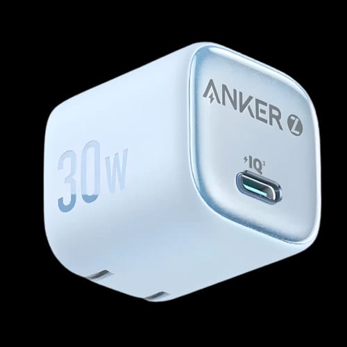 anker zolo pd 30 30w adapter blue main