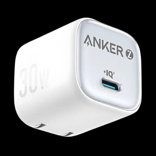 anker zolo pd 30 30w adapter us white main