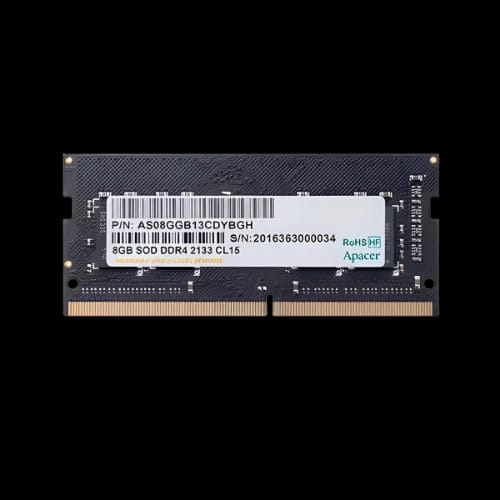 apacer 8gb ddr4 3200mhz so dimm laptop ram main