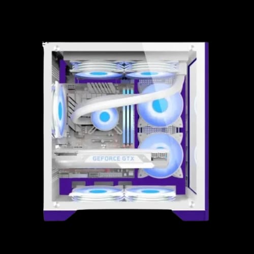 ars legend 171 matx gaming casing white 2