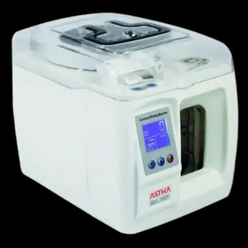 astha bm 200n banknote banding machine