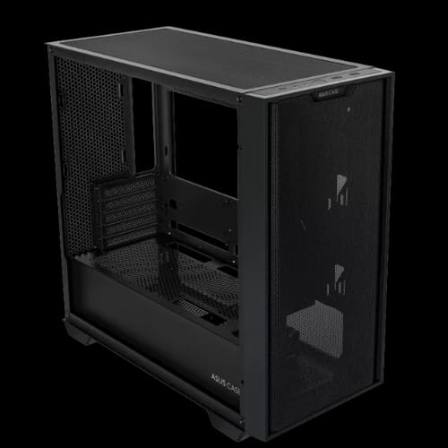 asus a21 mid tower casing black