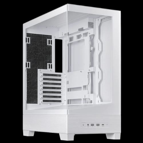 asus a31 atx mid tower gaming casing white