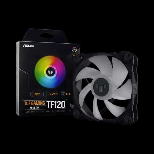 asus tuf gaming tf120 argb 120mm pwm fan