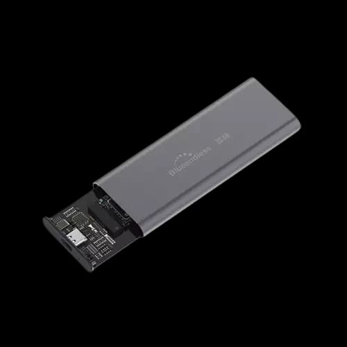 blueendless m2 type c 31 nvme ssd enclosure 1