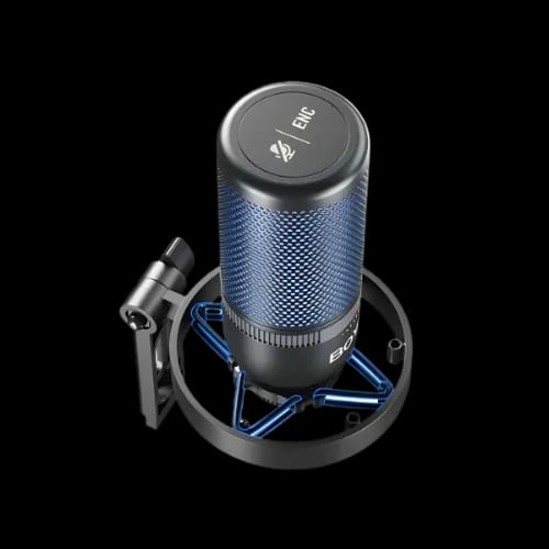 boya k3 02 rgb usb microphoneshock mount