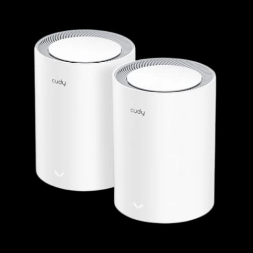 cudy m1800 ax1800 2 pack dual band mesh router