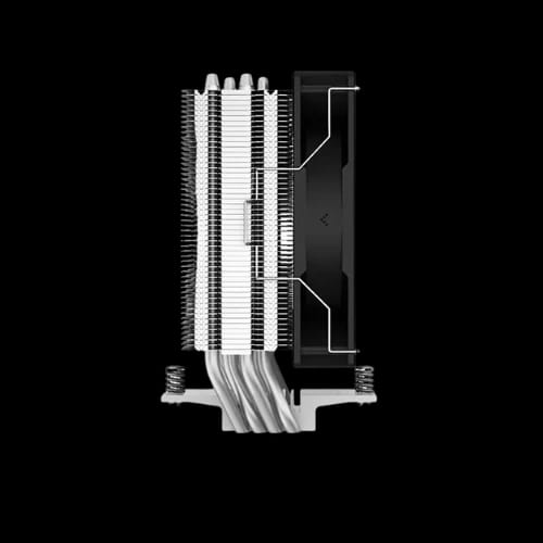 deepcool ag400 single tower air cpu cooler side