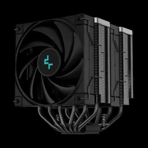 deepcool ak620 dual tower cpu cooler black 2