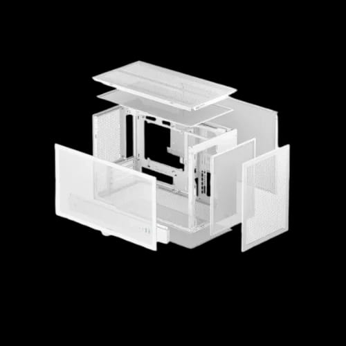 deepcool ch260 m atx gaming casing white 5