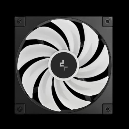 deepcool fd14 140mm argb single case fan black 3