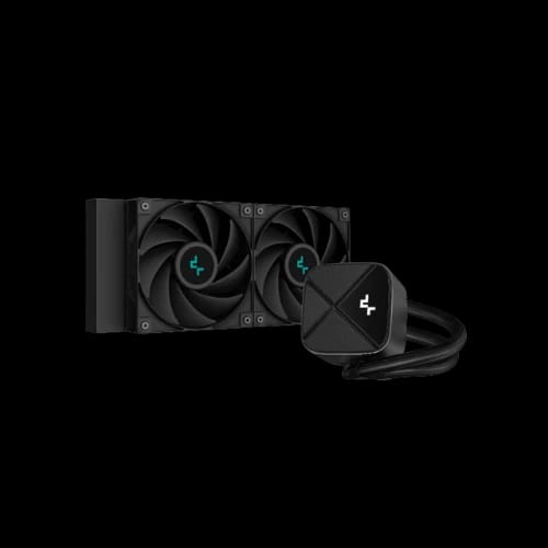 deepcool ls520s zero dark 240mm liquid cpu cooler