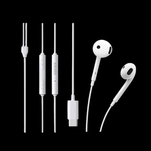edifier p180 type c wired earphone main