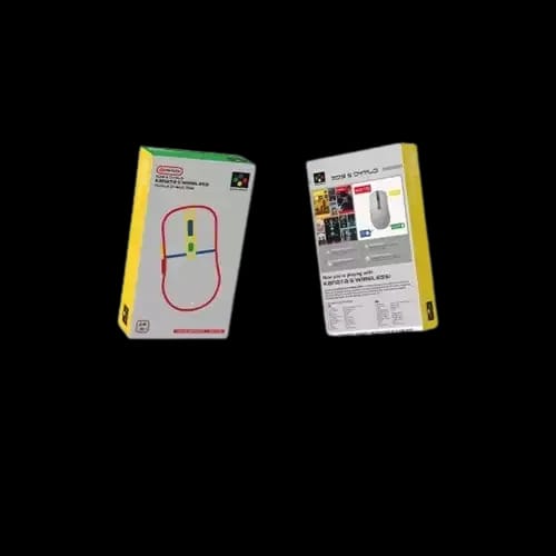 fantech kanata wg9 wireless white gaming mouse box