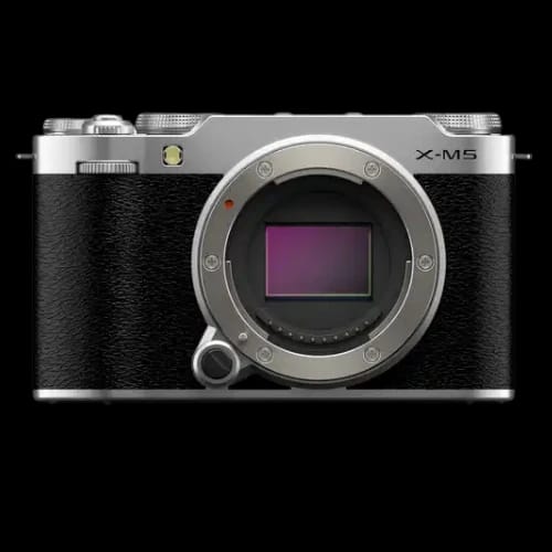 fujifilm x m5 mirrorless camera silver