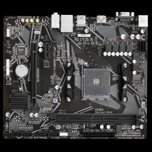 gigabyte a520m k v2 am4 micro atx motherboard 4