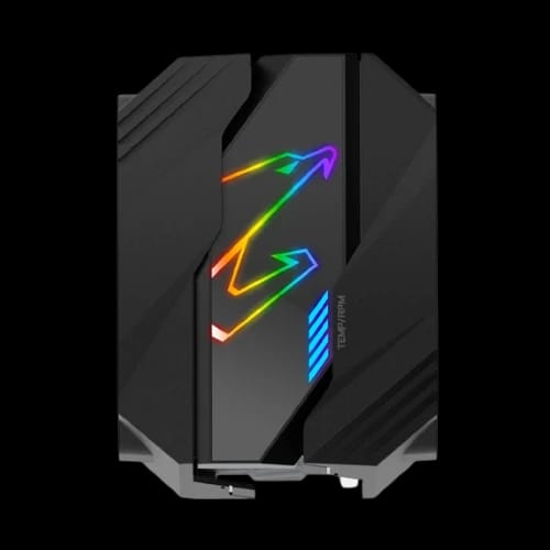 gigabyte aorus atc800 rgb 120mm cpu cooler top