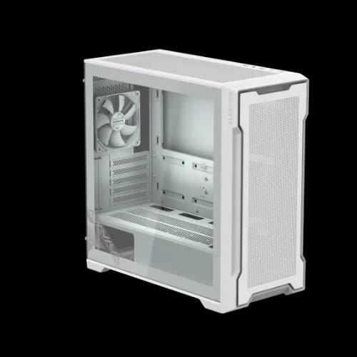 gigabyte c102 glass mid tower atx case white 2