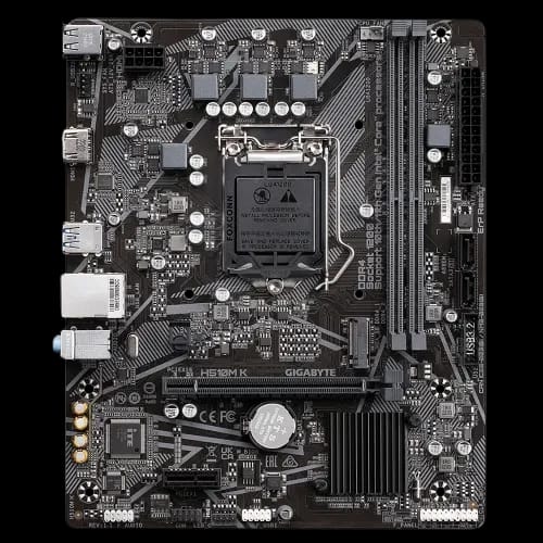 gigabyte h510m k micro atx motherboard pcb