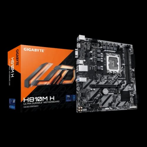 gigabyte h810m h lga1851 ddr5 intel motherboard