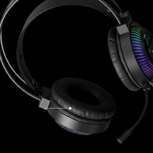 jedel gh558 wired rgb gaming headphoneinner side