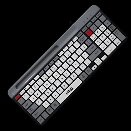 jedel k37 slim gaming keyboardangle