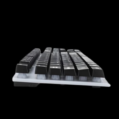 jedel k500 lighting wired keyboard white glowside