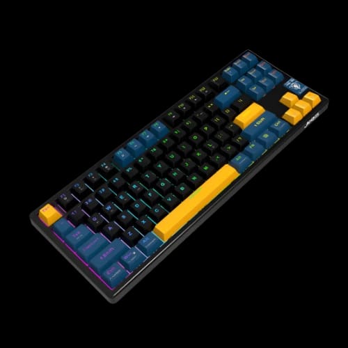 jedel wkl102 tri mode mechanical keyboard top