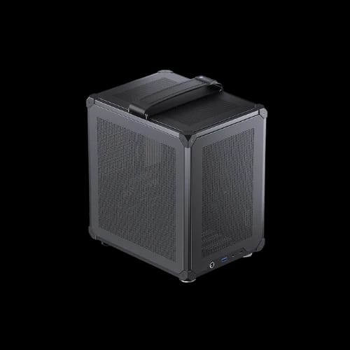 jonsbo c6 itx mesh mini itx pc case black no rgb