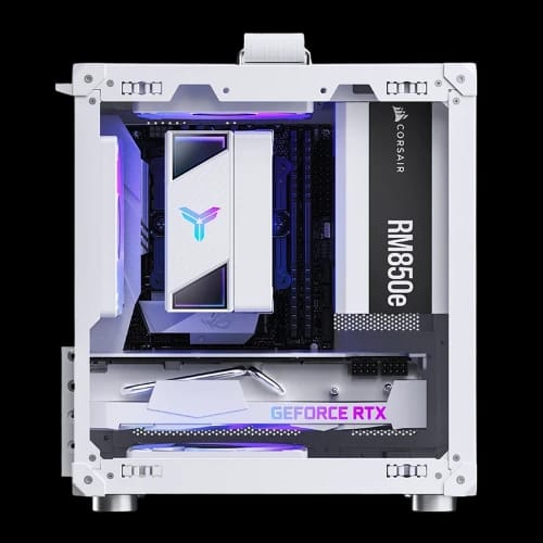 jonsbo c6 itx mesh mini itx pc case white