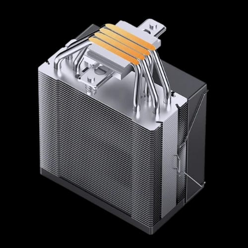 jonsbo ca40 arg 157mm cpu air cooler black bottom