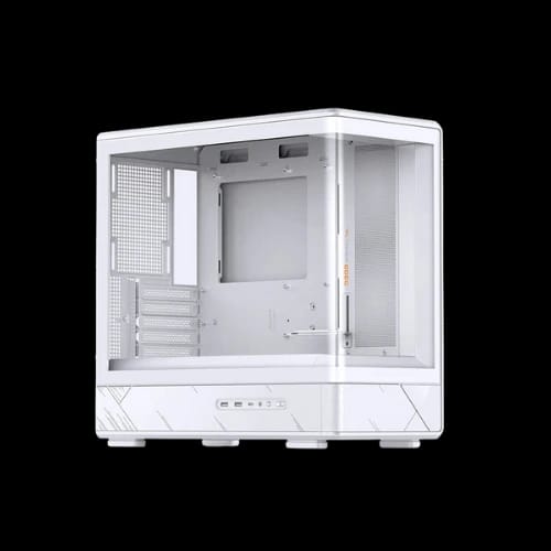 jonsbo d200 matx curved glass pc case white