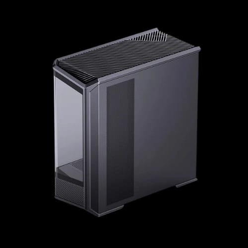 jonsbo d400 atx case black left site view