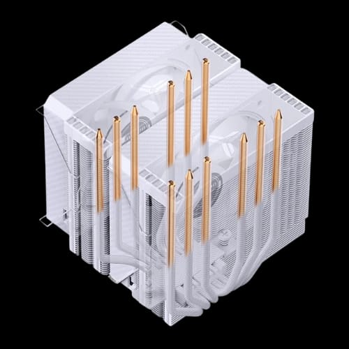 jonsbo hx6280 160mm cpu air cooler white back