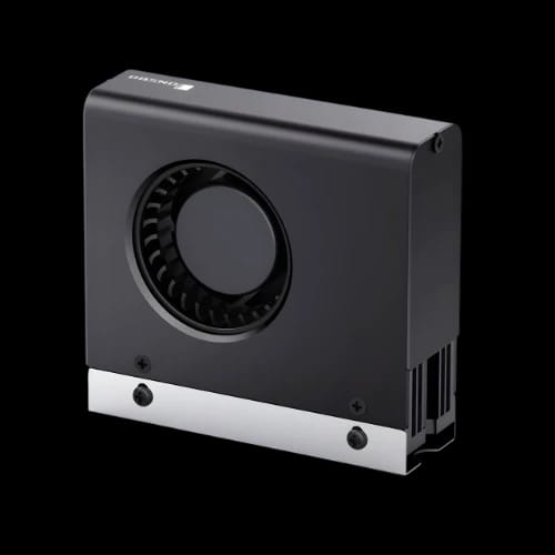 jonsbo m2 10 nvme ssd cooler black front