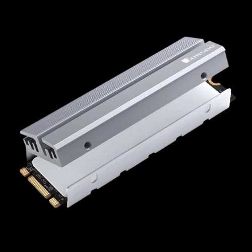 jonsbo m2 6 nvme ssd cooler gray front