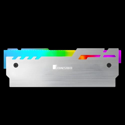 jonsbo nc 3 2 in 1 argb ram cooler silver front