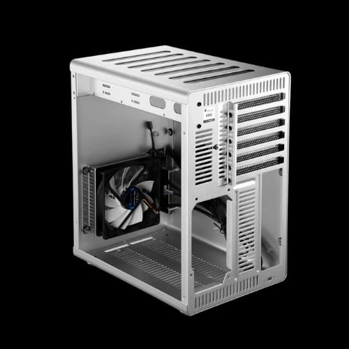 jonsbo rm2 atx gaming case silver with fan