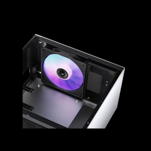 jonsbo t8 plus mini itx pc case silver fan